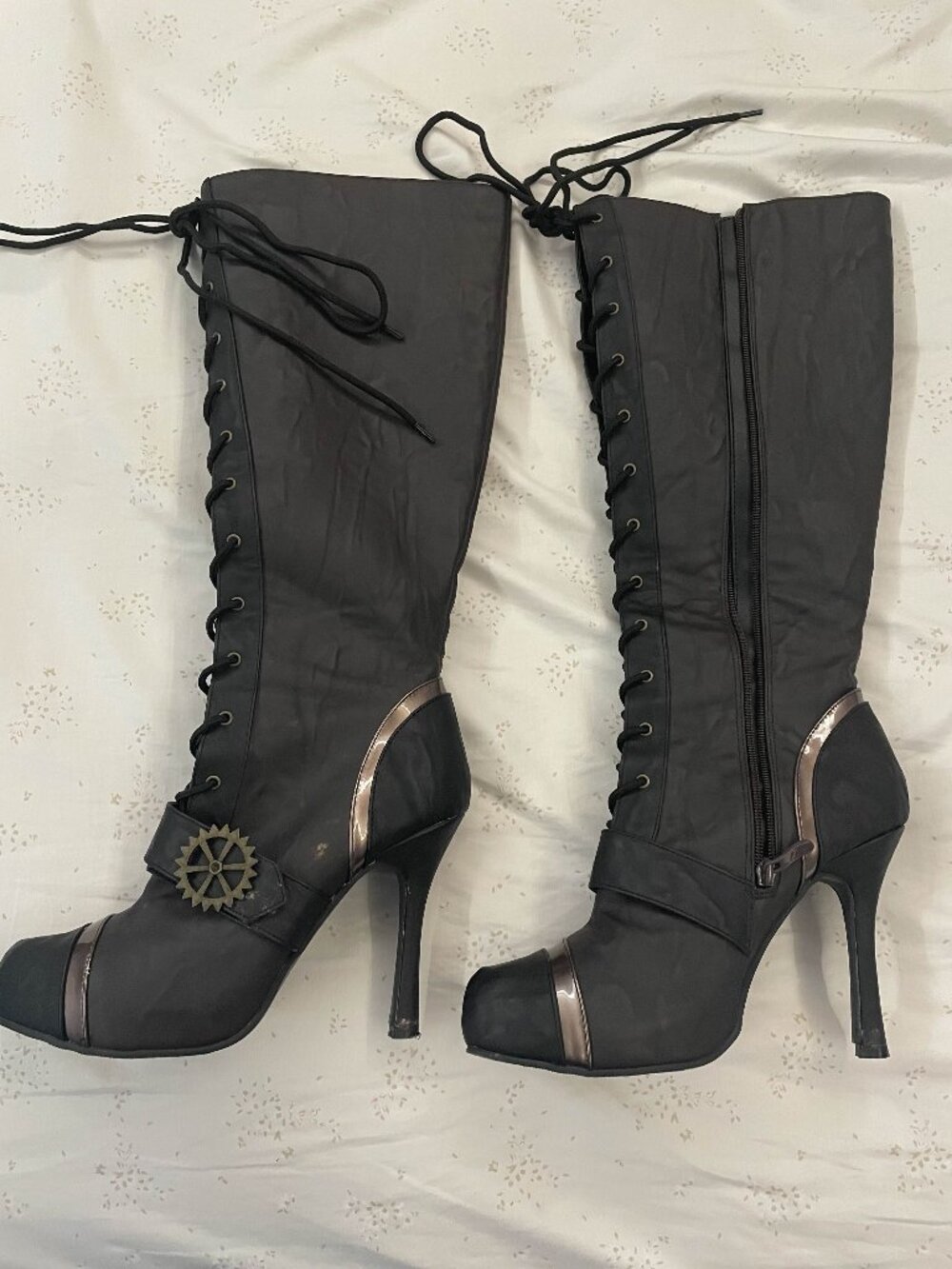 Ellie Steampunk Boots